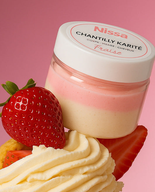 Chantilly Karité Vanille Fraise