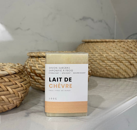 Savon au lait de chèvre 🥛🧡