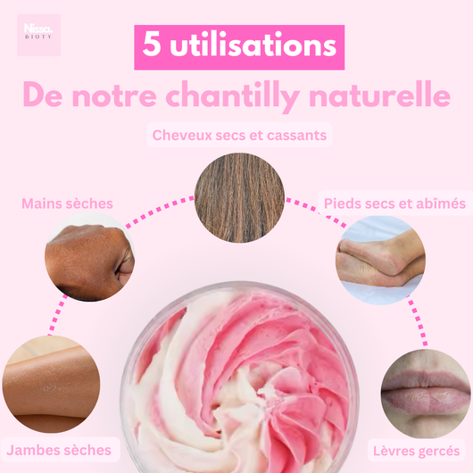Chantilly Karité Vanille Fraise
