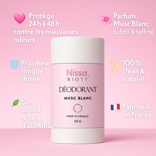 Déodorant Musc Blanc Tahara