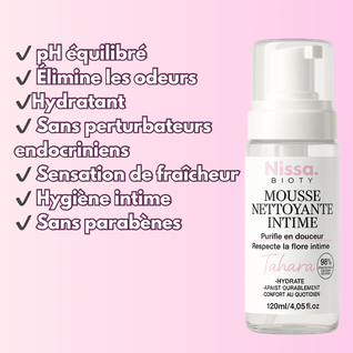 Mousse Intime Musc Blanc Tahara